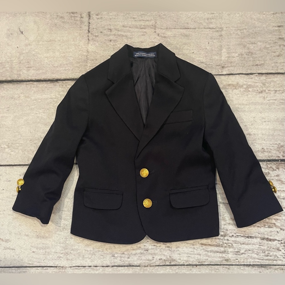 Izod Dark Navy blazer jacket size 2t suit coat